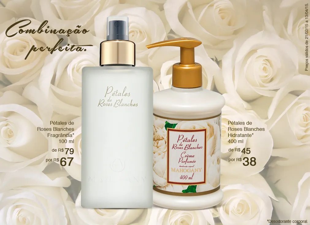 Pétales de Roses Blanches