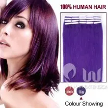 20 inch Lila Indian Remy Hair Tape Hair Extensions 20PCS 20 inch Lila Indian Remy Hair Tape Hair Extensions 20PCS