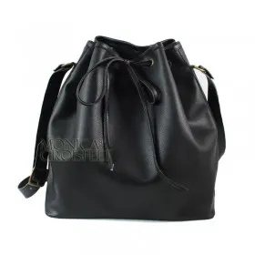 Bolsa Saco Preta - Pouch/Bucket Bag - Frete Grátis