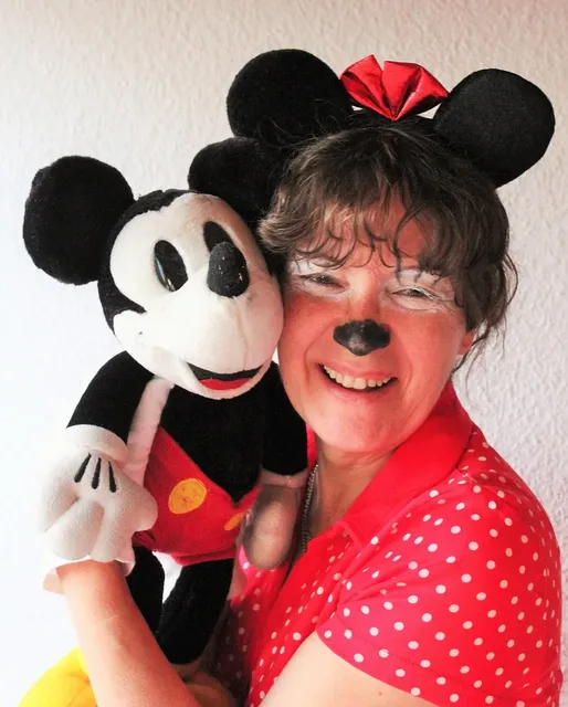 Bolsa Mickey Mouse Rosa K1D106