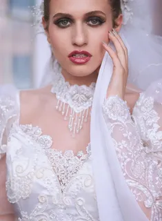 Elegant A-Line Split-Front Appliques Floor-Length Mother Dress