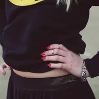 Blusa de Seda Colorida