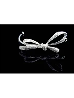 ELegant Created Clear Crystal Hair Jewelry & Wedding Headpieces & Wedding Tiaras