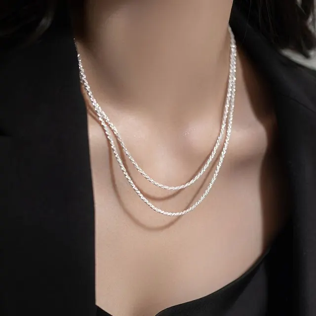 Helloice Sparkling Gypsophila Necklace