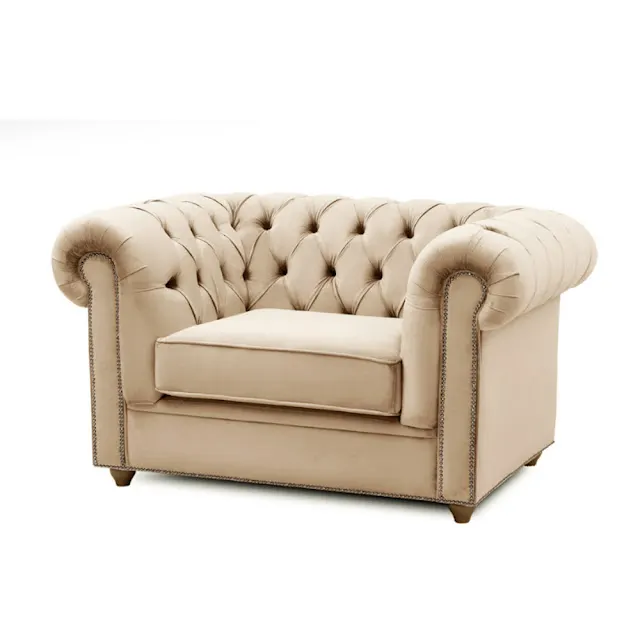 Poltrona Chesterfield Detalhes com Tachinhas Capitonê Artesanal Madeira de Eucalipto Reflorestada Molas Nosag Design diferenciado, qualidade impecável. Estofados que aliam estilo e praticidade para oferecer o conforto que você merece. Mobiliário produzido para beneficiar no seu dia a dia, proporcionando mais qualidade e bem-estar. A empresa desenvolve produtos que otimizam ambientes de acordo com suas necessidades. A Poltrona Chesterfield possui um design singular que alinha beleza e conforto de maneira que seu ambiente ficará especialmente acolhedor. Poltrona Chesterfield Detalhes com Tachinhas Capitonê Artesanal Madeira de Eucalipto Reflorestada Molas Nosag Design diferenciado, qualidade impecável. Estofados que aliam estilo e praticidade para oferecer o conforto que você merece. Mobiliário produzido para beneficiar no seu dia a dia, proporcionando mais qualidade e bem-estar. A empresa desenvolve produtos que otimizam ambientes de acordo com suas necessidades. A Poltrona Chesterfield possui um design singular que alinha beleza e conforto de maneira que seu ambiente ficará especialmente acolhedor.