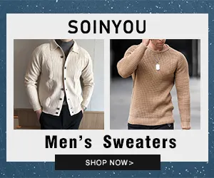 Soinyou mens fashion sweaters