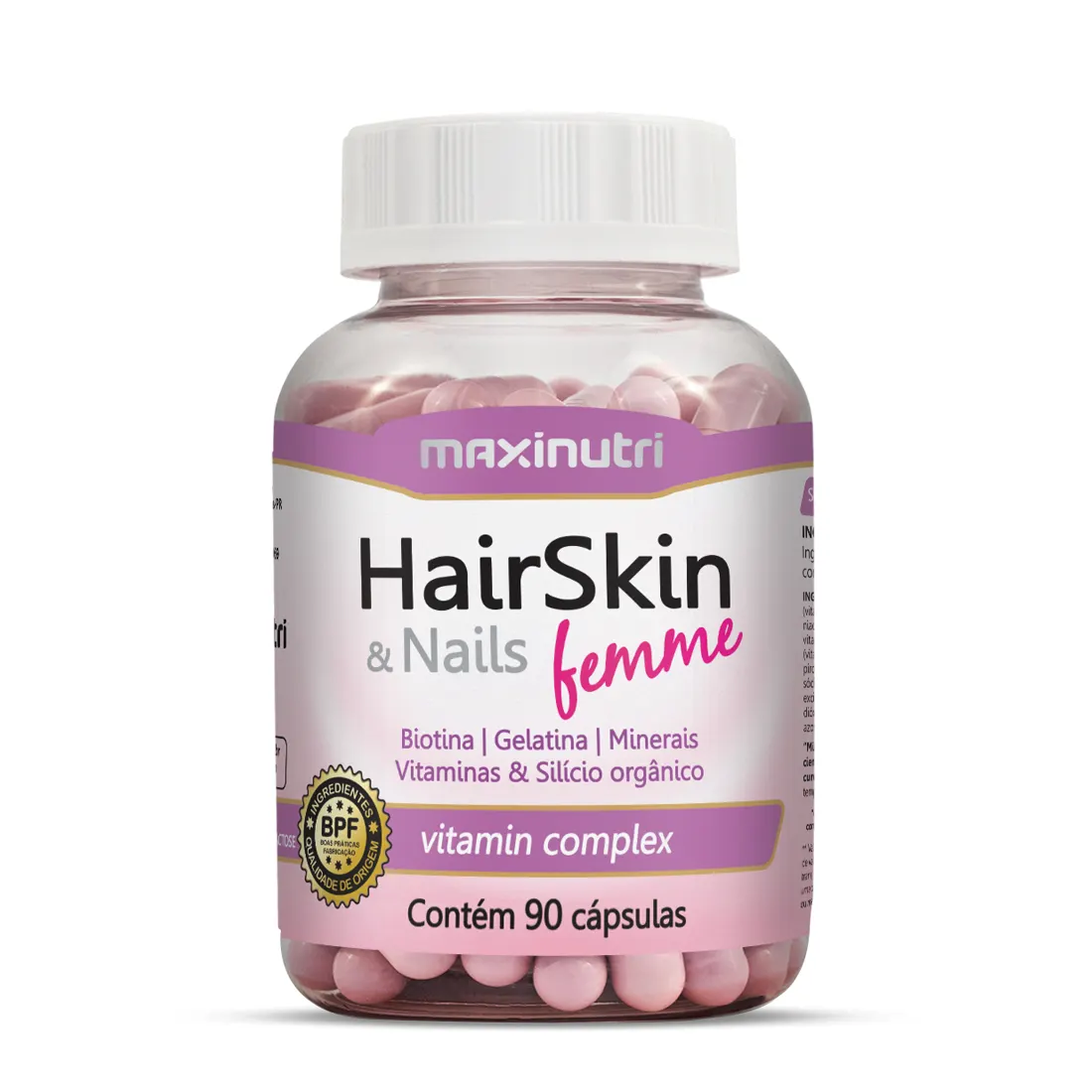 HairSkin & Nails Femme 90caps - Maxinutri